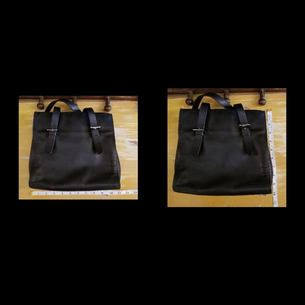 Esprit Black Shoulder Purse - Picture 4 of 11